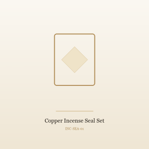 Copper Incense Seal Set