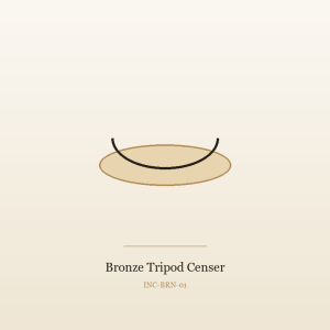 Bronze Tripod Censer