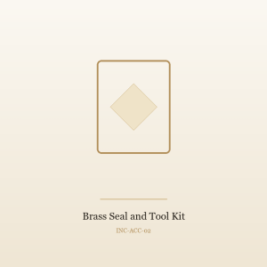 Brass Seal and Tool Kit